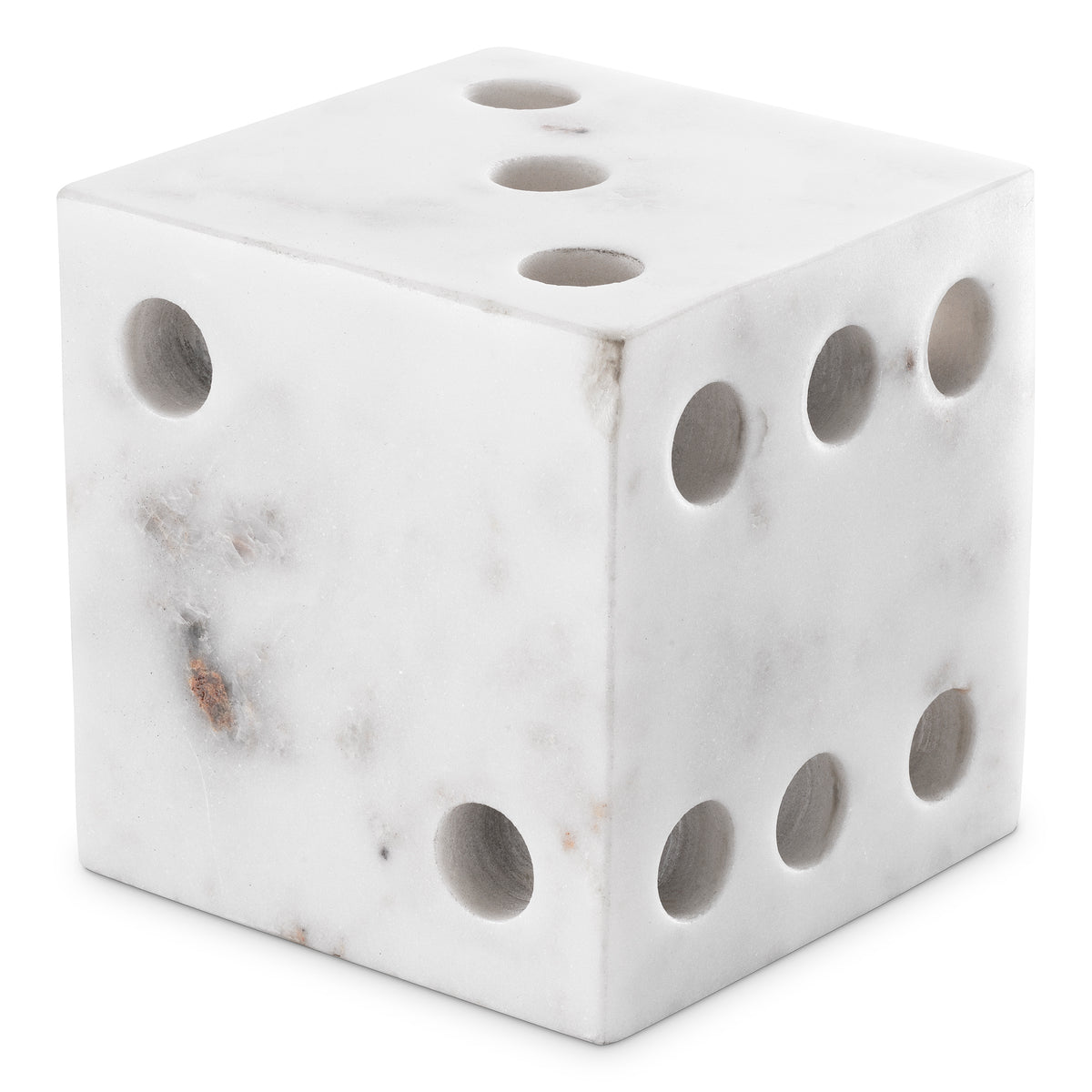 Desk Accessory Visa white marble set of 2 by Eichholtz