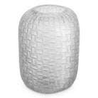 Vase Varese L frosted glass by Eichholtz