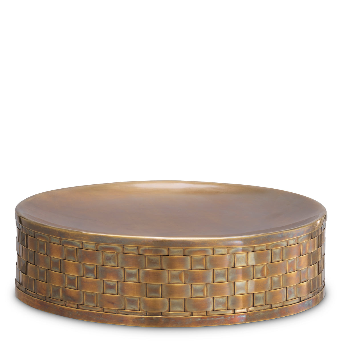 Bowl Lausanne vintage brass finish by Eichholtz