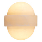Wall Lamp Icarus antique brass finish alabaster by Eichholtz