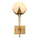 CDJ Wall Lamp Alesa Single antique brass finish alabaster by Eichholtz