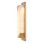 Wall Lamp Scilla antique brass finish alabaster by Eichholtz