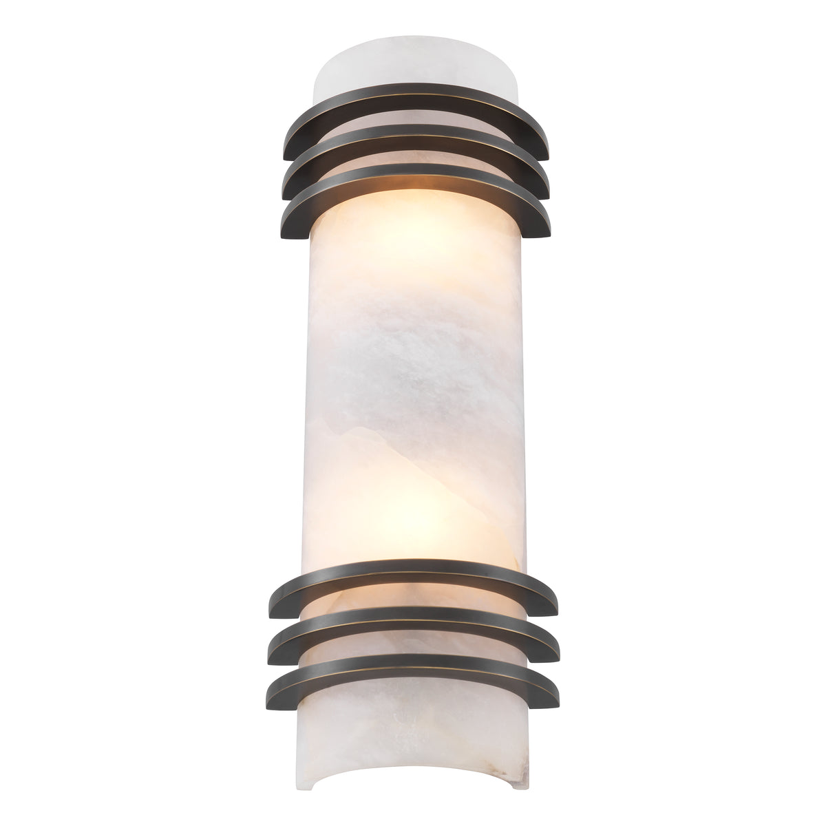 Wall Lamp Premuda bronze finish alabaster by Eichholtz