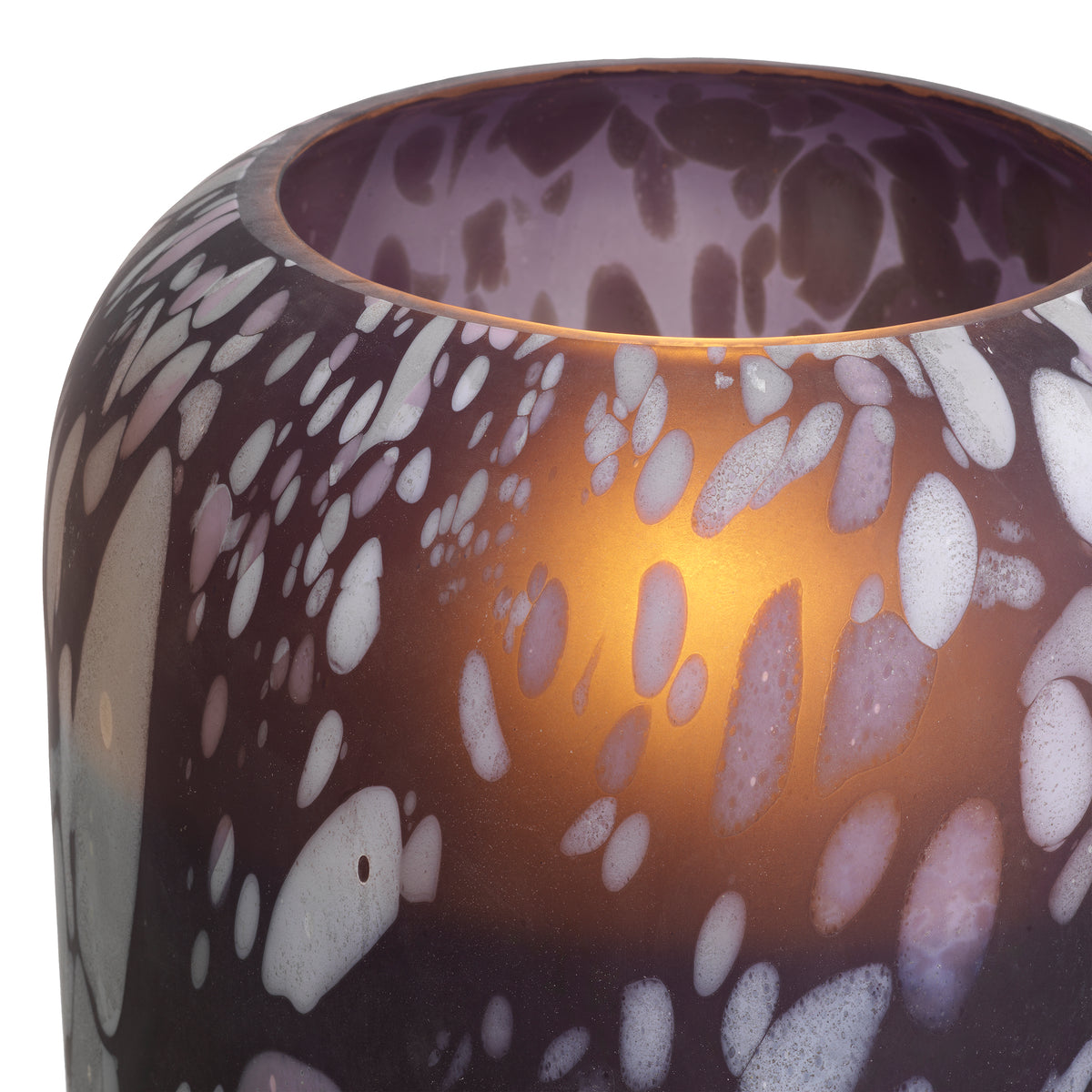 Vase Foxdale S multi colour glass by Eichholtz