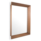 Mirror Othello square brushed brass finish by Eichholtz