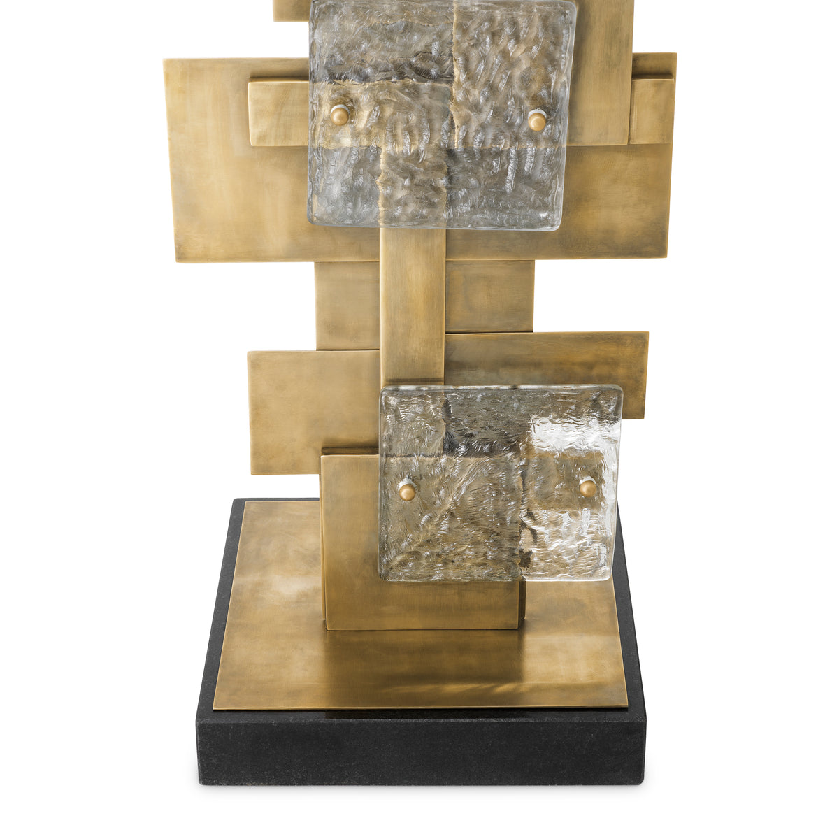 Floor Lamp Langham vintage brass finish by Eichholtz