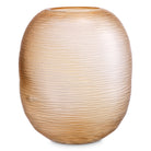 Vase Alessio L peach glass by Eichholtz