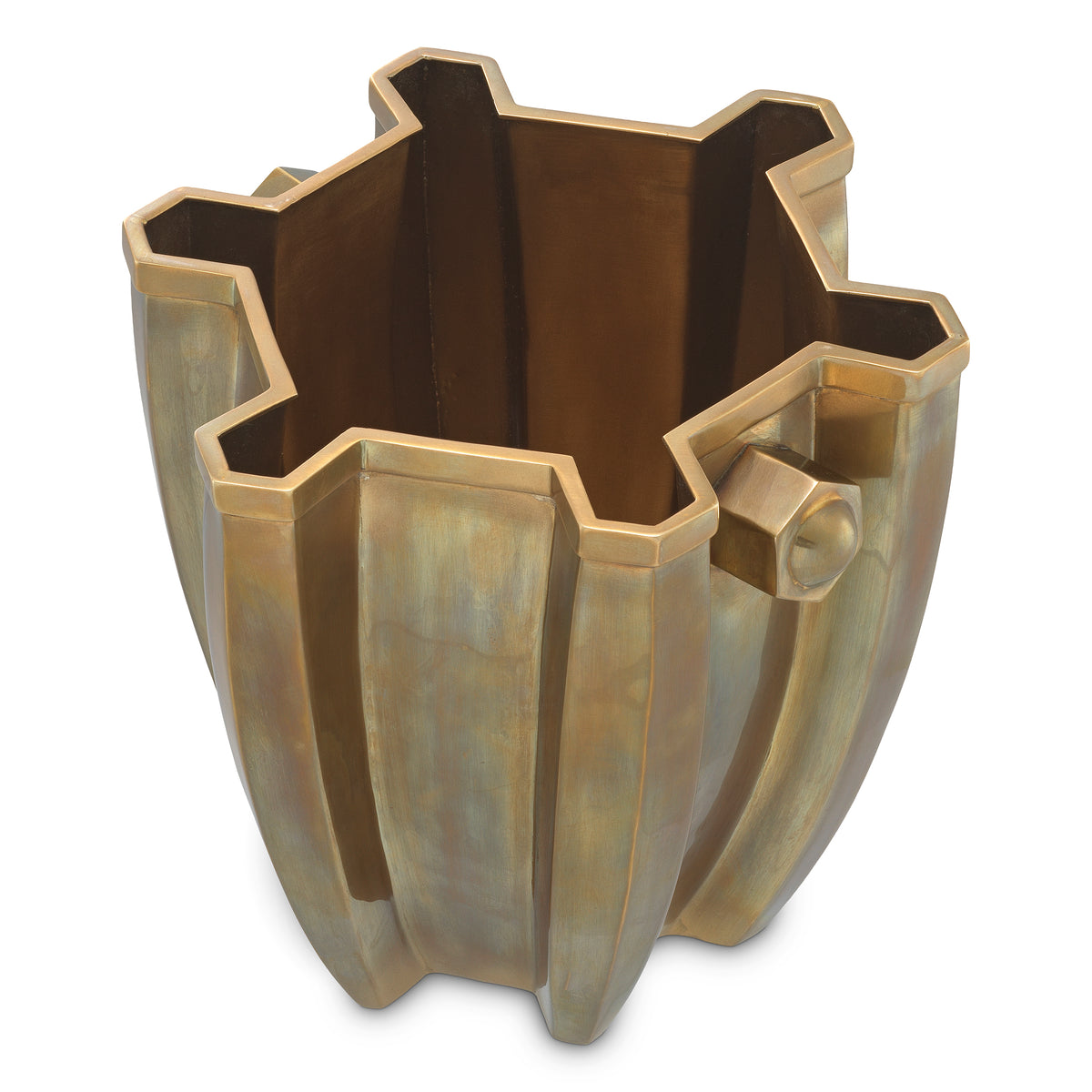 Wine Cooler Napoli vintage brass finish by Eichholtz