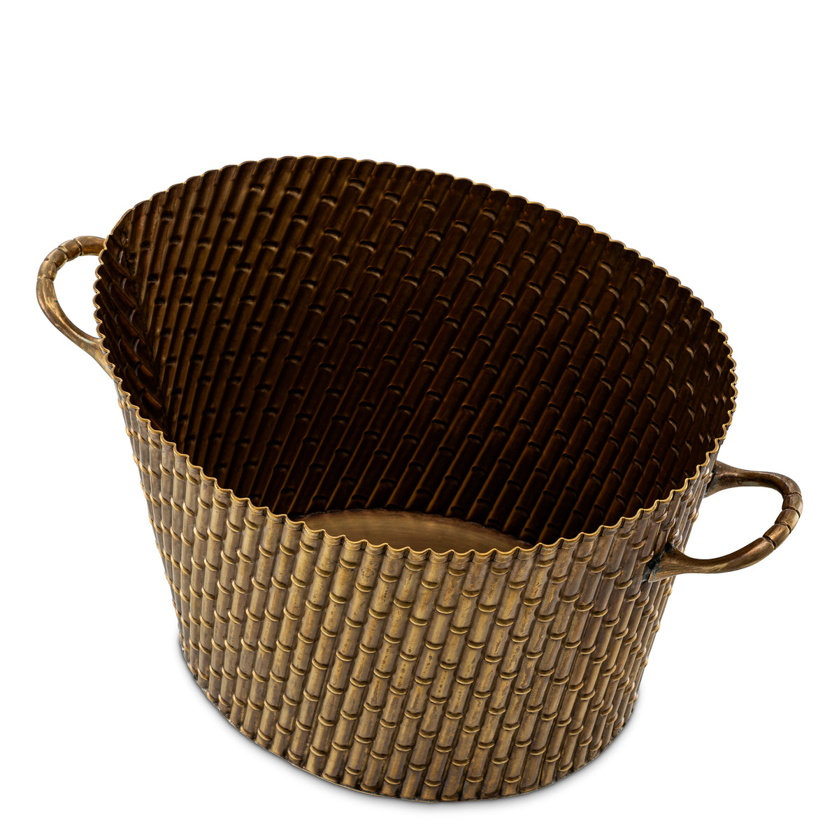 Wine Cooler Barletta S vintage brass finish by Eichholtz