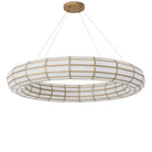 Chandelier Ronco antique brass finish by Eichholtz