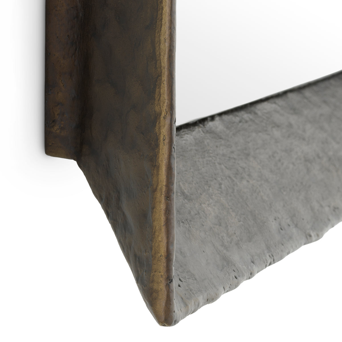 Mirror Othello square bronze finish by Eichholtz