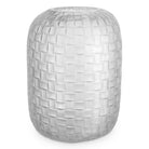 Vase Varese L frosted glass by Eichholtz