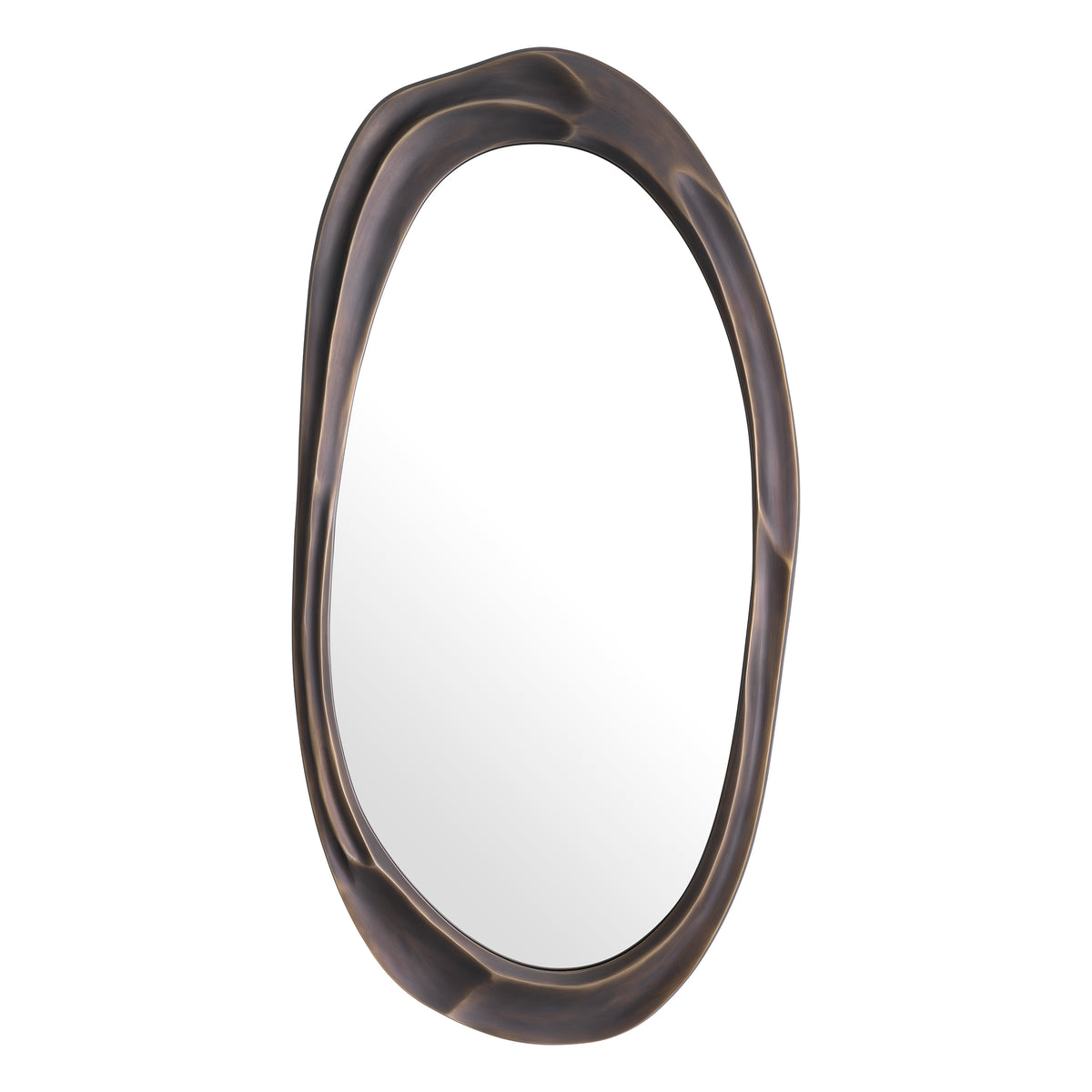 Mirror Karma M bronze highlight finish by Eichholtz