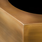 Planter Montura low vintage brass finish by Eichholtz