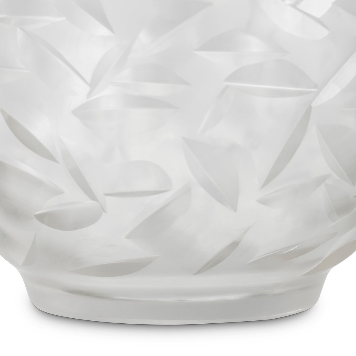 Vase Hadleigh clear color glass by Eichholtz
