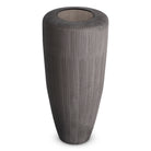 Vase Isandro L stone finish glass by Eichholtz