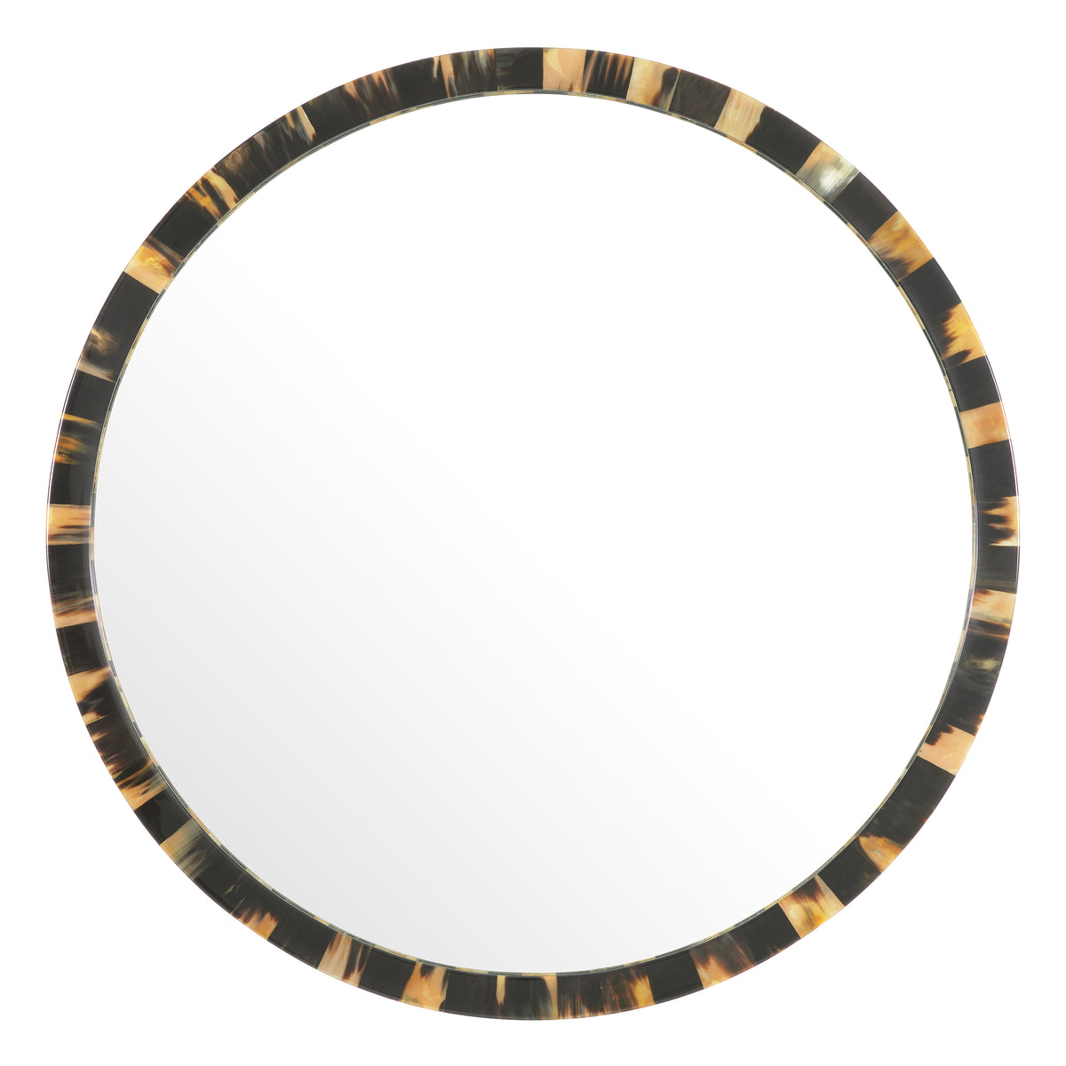 Mirror Saint Jerome natural horn by Eichholtz