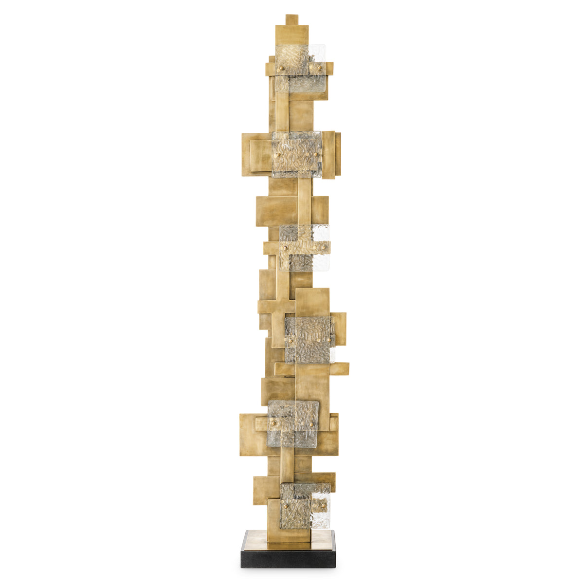 Floor Lamp Langham vintage brass finish by Eichholtz