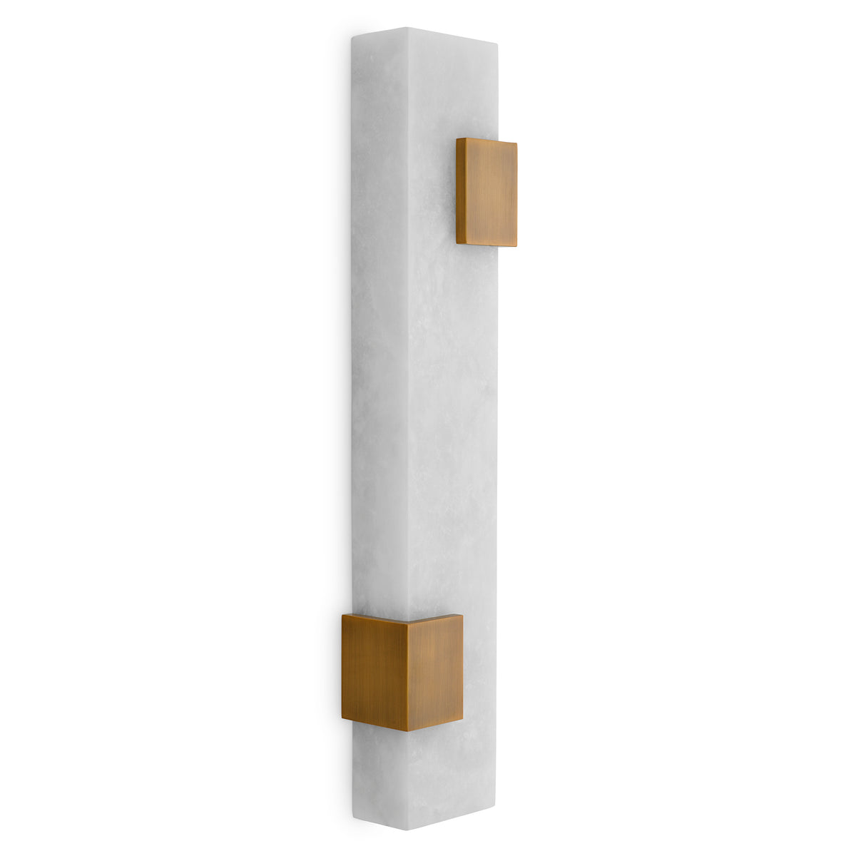 Wall Lamp Furore antique brass finish alabaster by Eichholtz