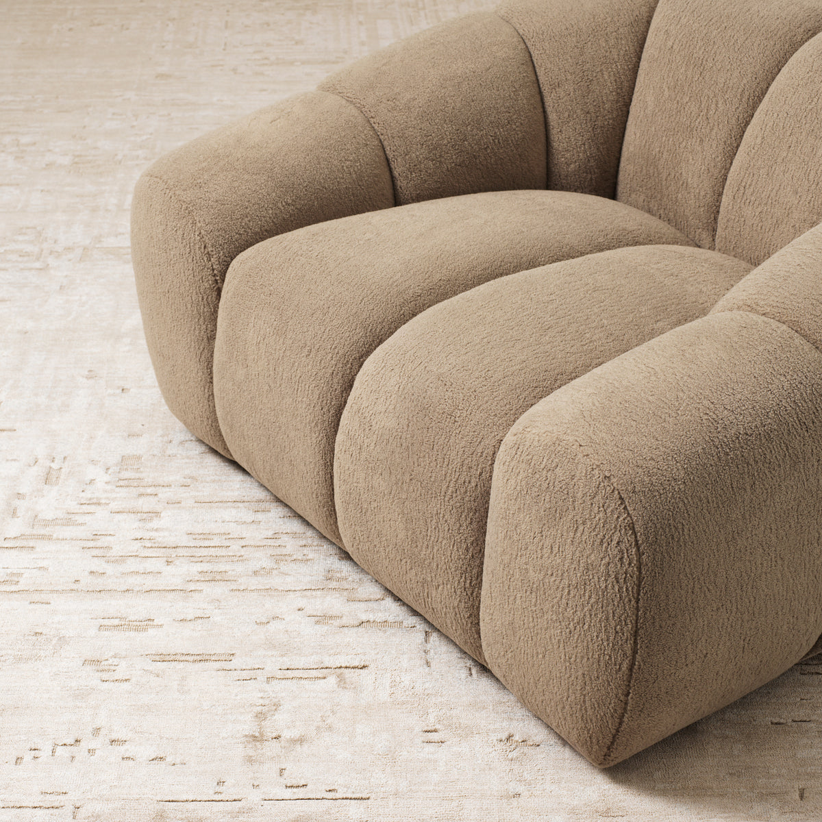 Rug Featherstone beige grey 300 x 400 cm by Eichholtz