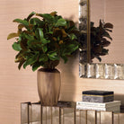 Vase Larisa brown glass by Eichholtz