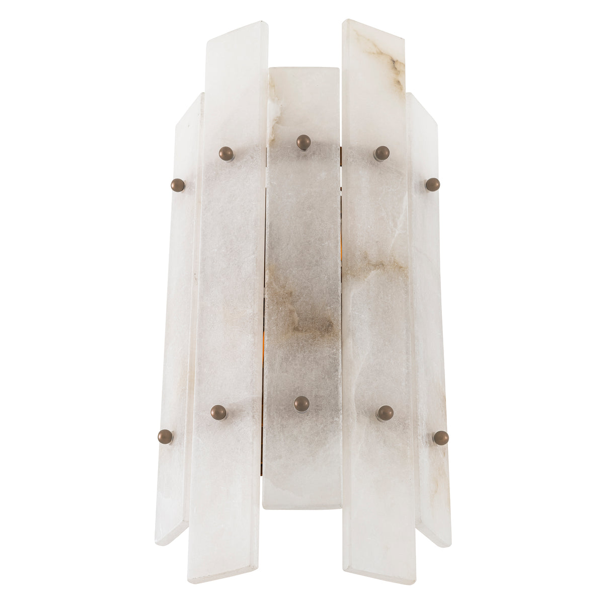 Wall Lamp Ruby antique brass finish alabaster by Eichholtz
