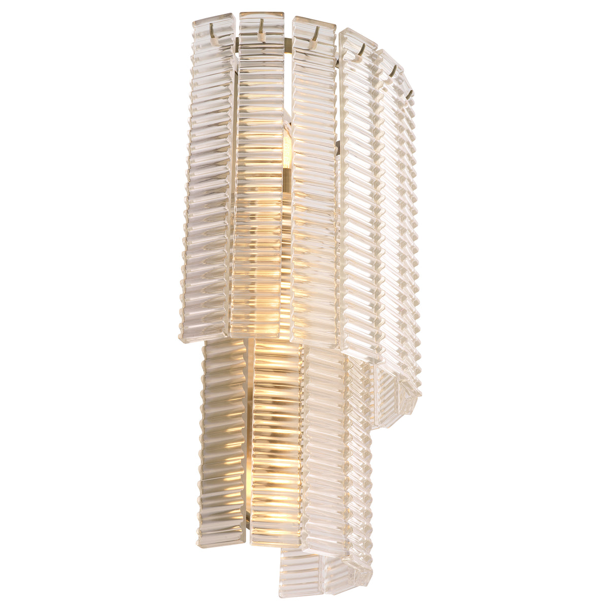 Wall Lamp Imperial brushed brass clear glass by Eichholtz