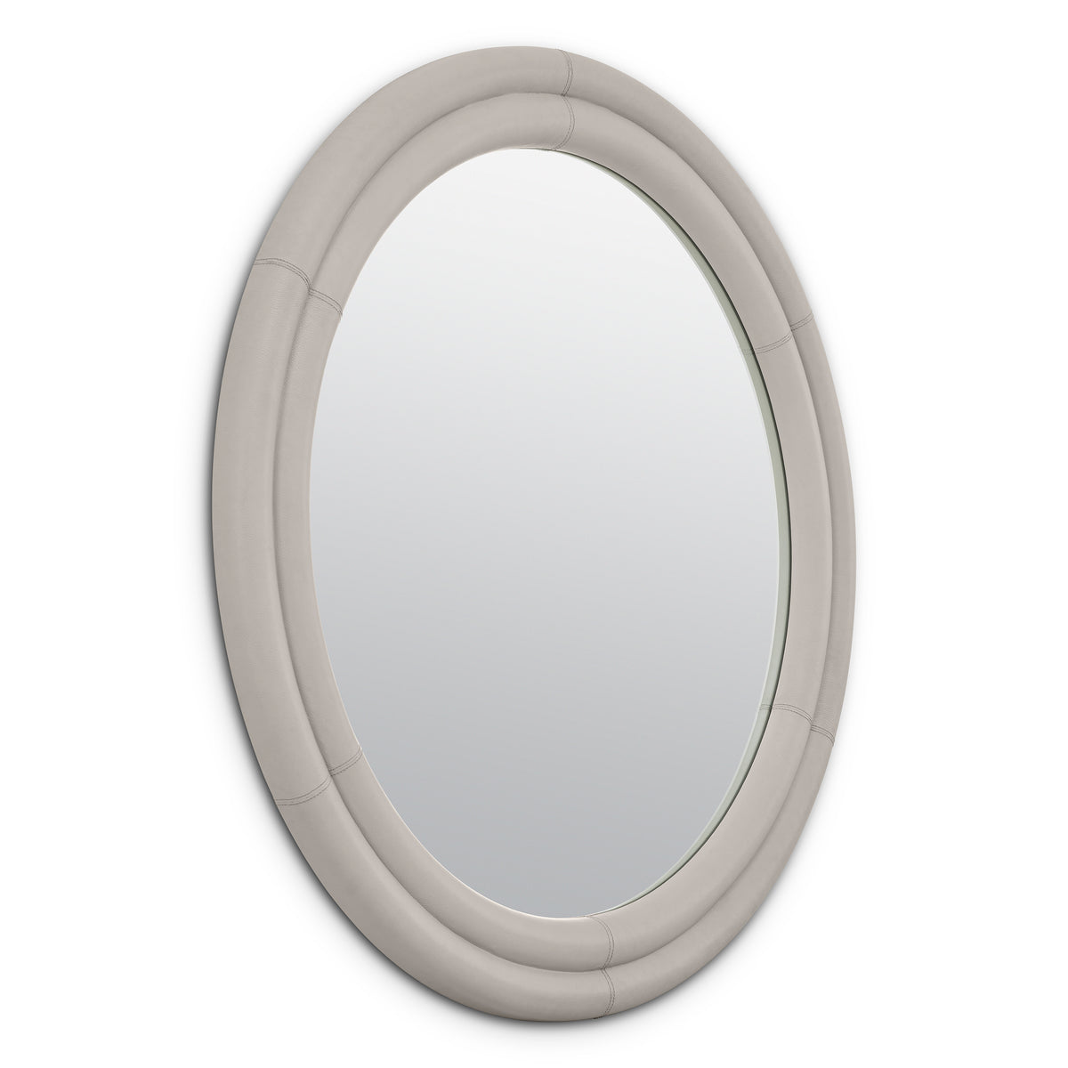 Mirror Bastioni leather look by Eichholtz