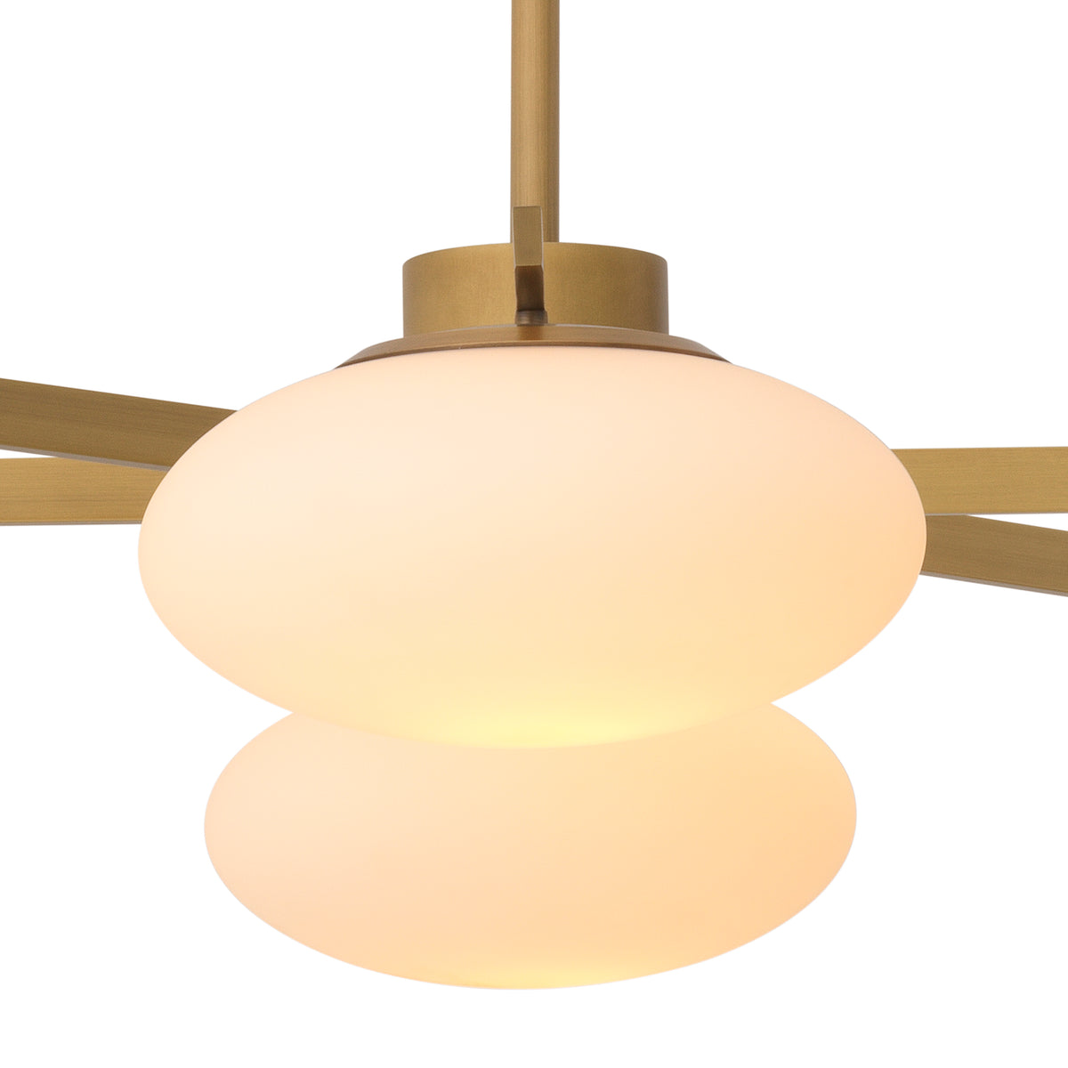 Chandelier Evergreen L antique brass finish by Eichholtz