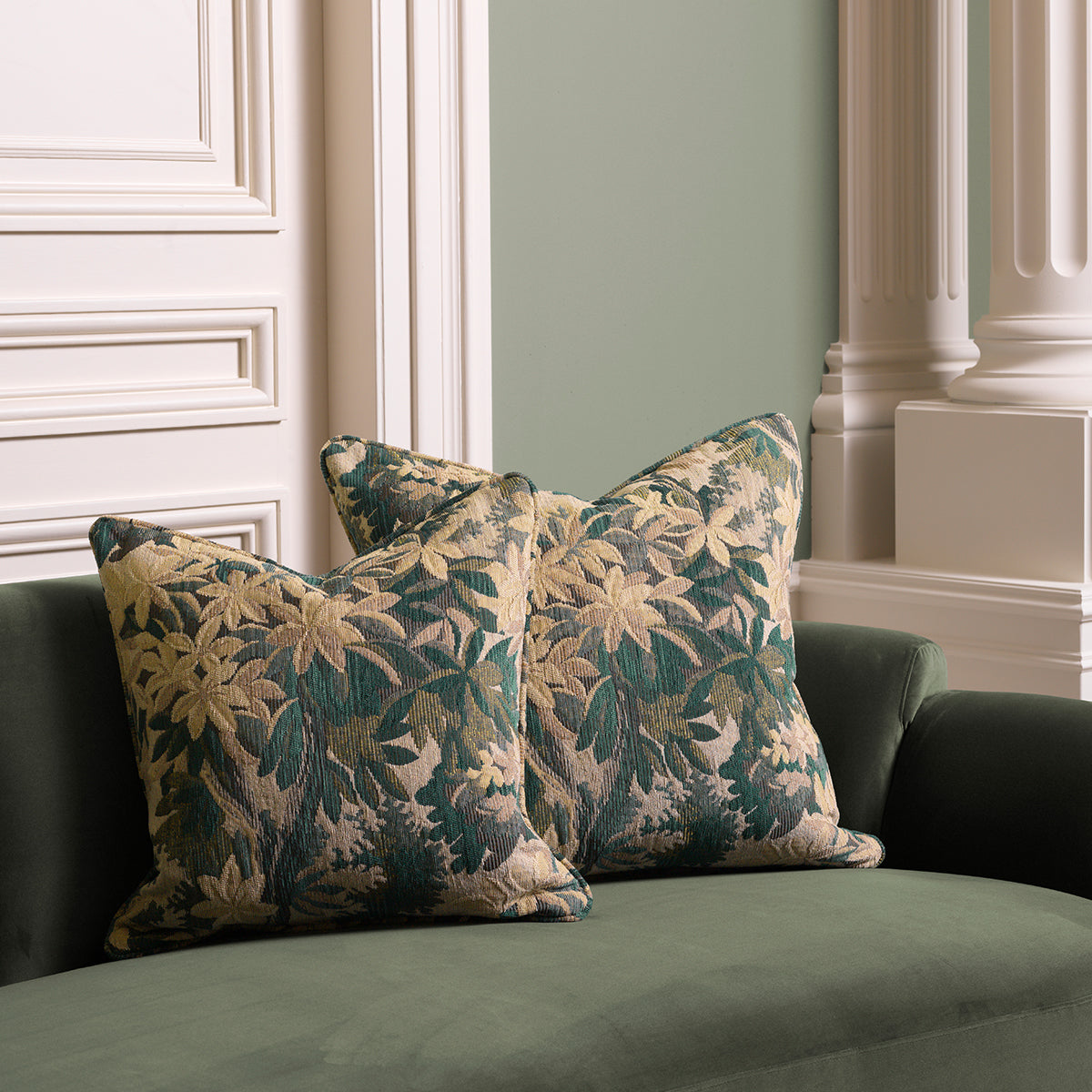 Cushion Marston L green by Eichholtz