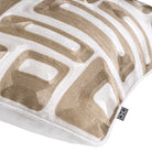 Cushion Cerva beige white by Eichholtz