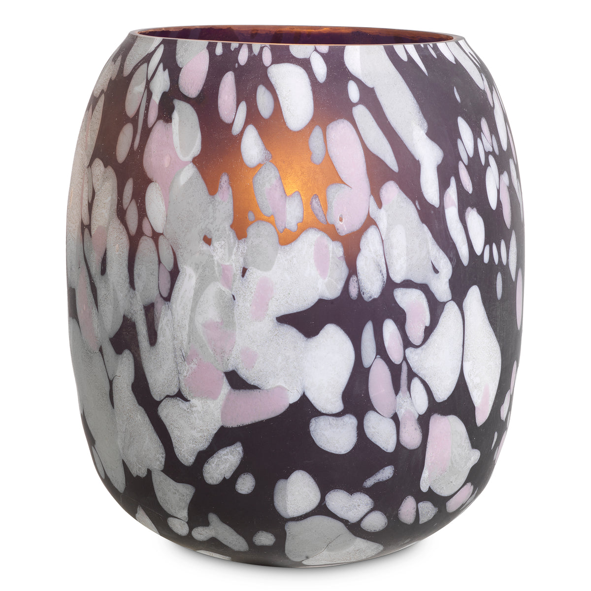 Vase Foxdale L multi colour glass by Eichholtz