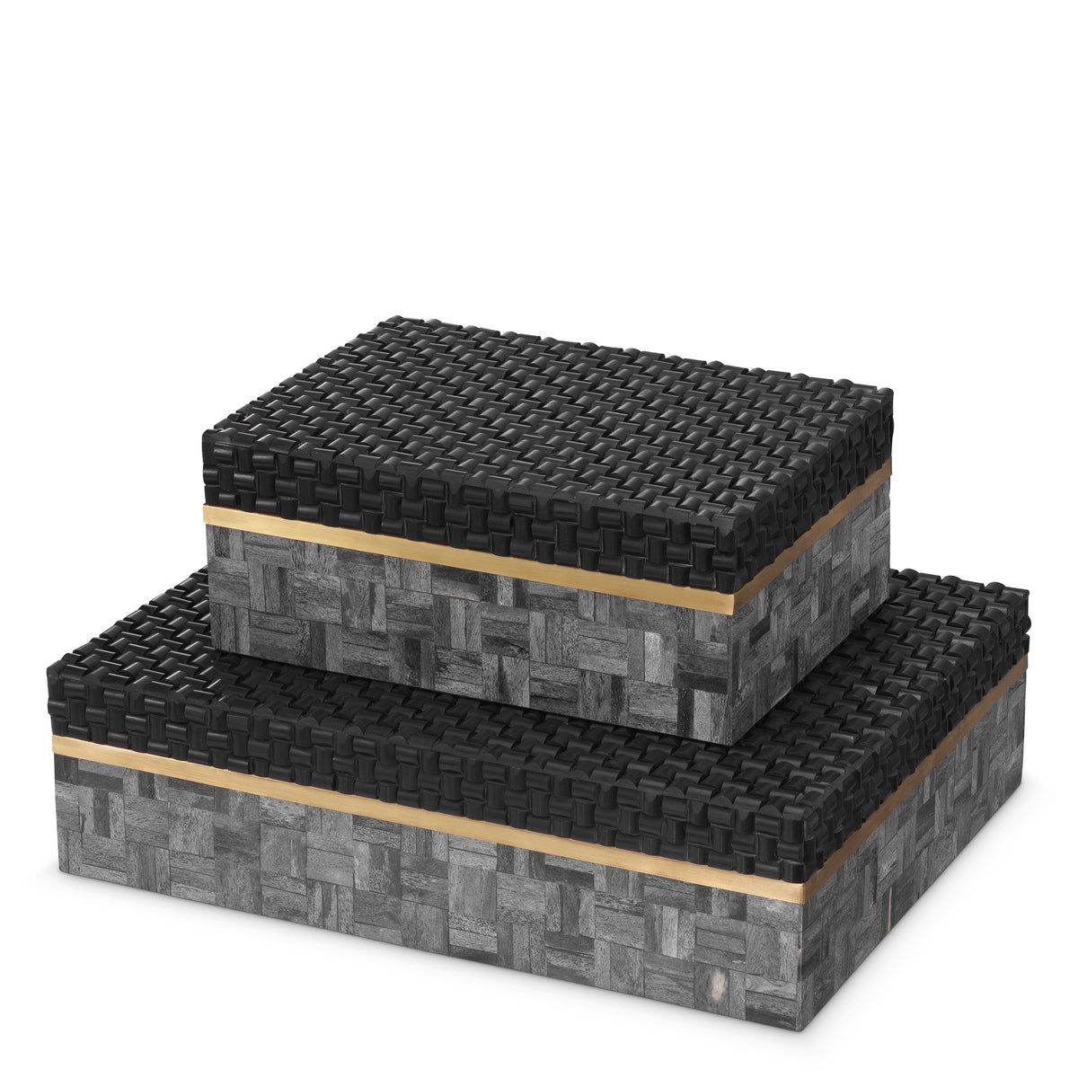 Box Seaside S black grey by Eichholtz