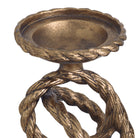 Candle Holder Corwyn antique brass set of 2 by Eichholtz