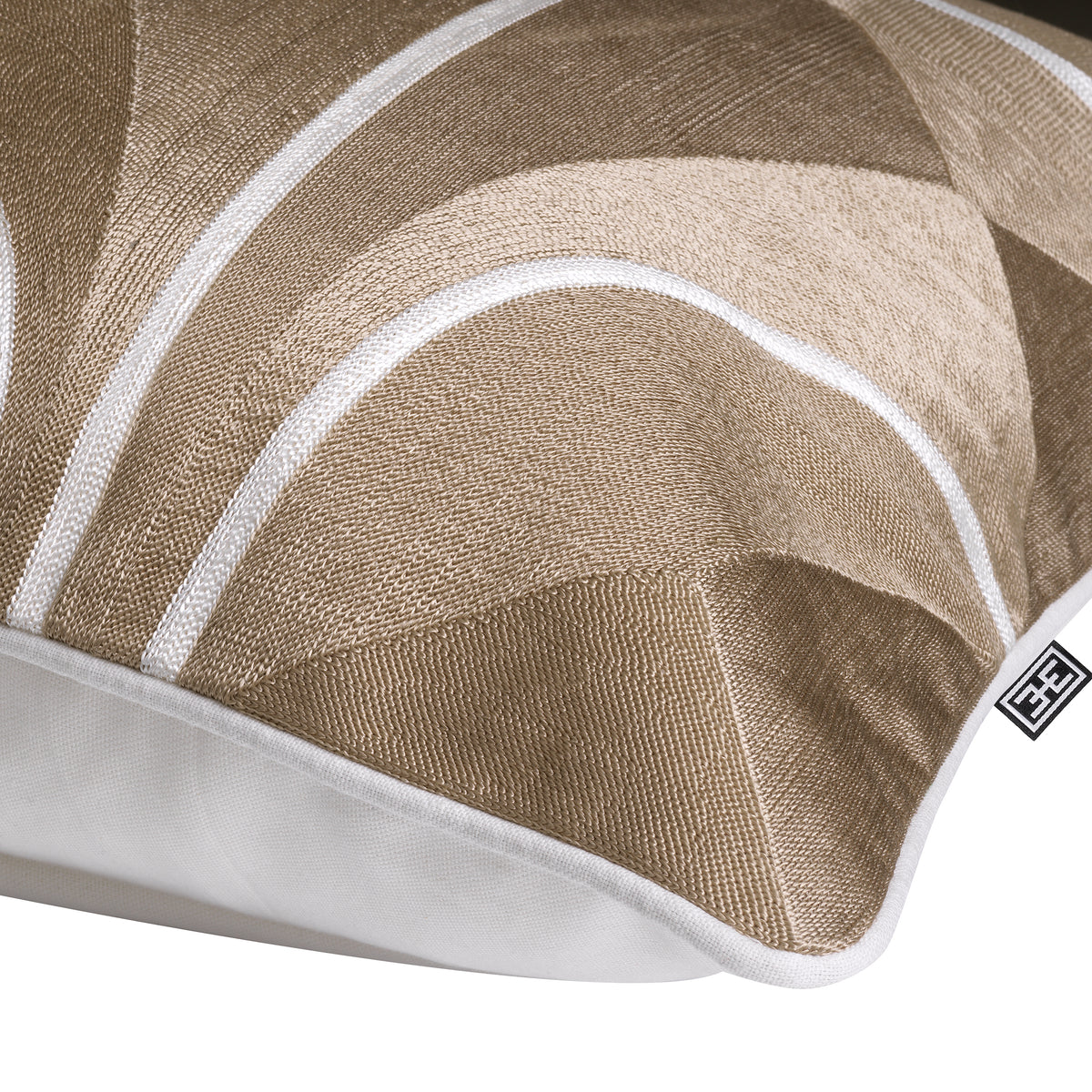 Cushion Sabrosa beige white by Eichholtz