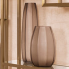 Vase Tiara S brown glass by Eichholtz