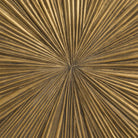 Wall Object Sunburst antique gold finish by Eichholtz