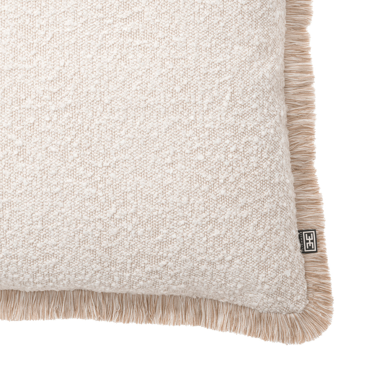 Cushion Nami L bouclé cream by Eichholtz
