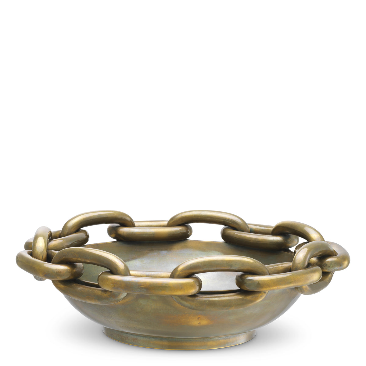 Bowl Merona vintage brass finish by Eichholtz