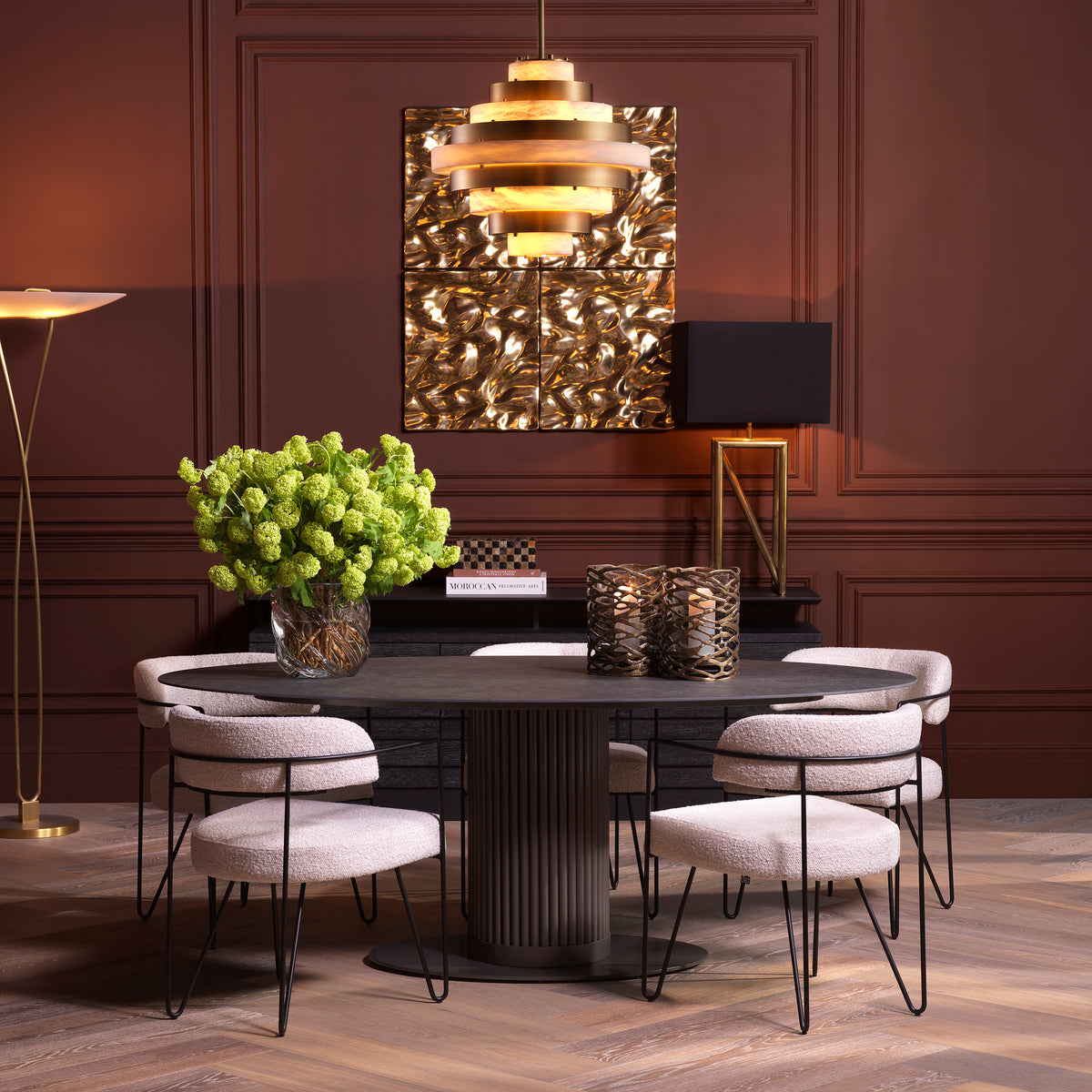 Wall Object Nulci gold finish by Eichholtz