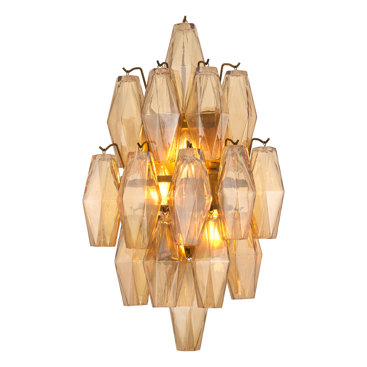 Wall Lamp Benini antique brass finish by Eichholtz