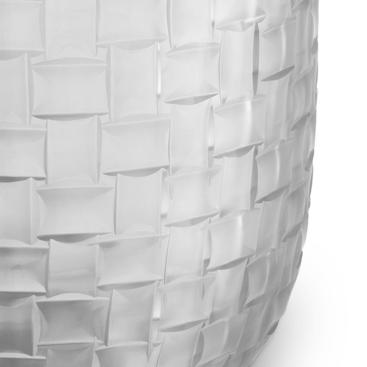 Vase Varese L frosted glass by Eichholtz