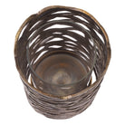 Hurricane Lanai S vintage brass finish by Eichholtz