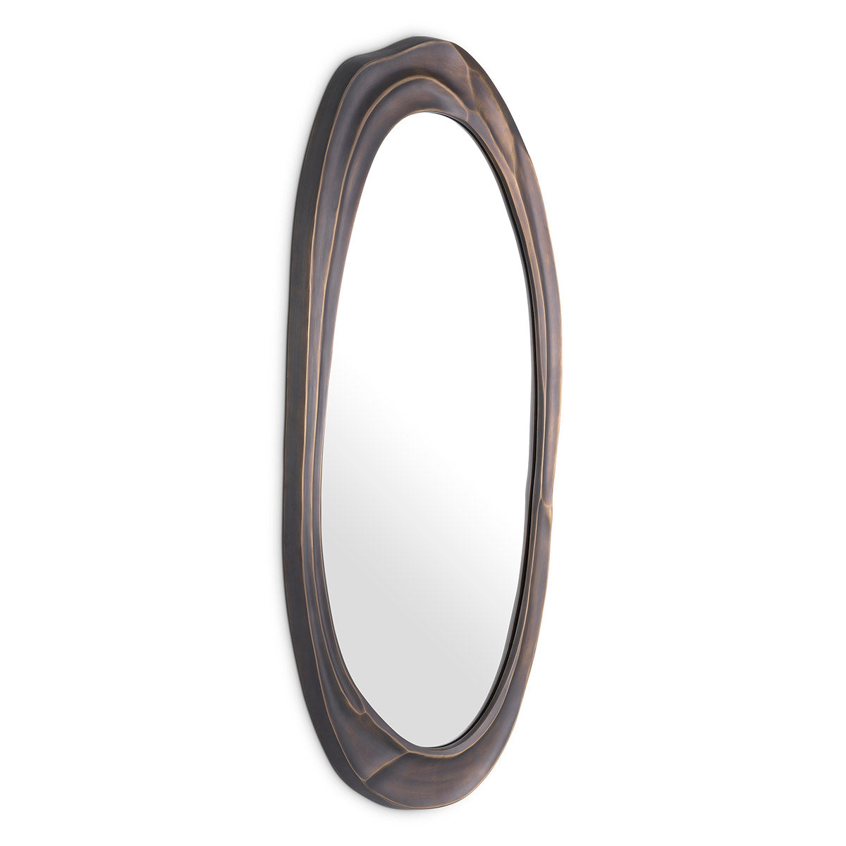 Mirror Karma L bronze highlight finish by Eichholtz