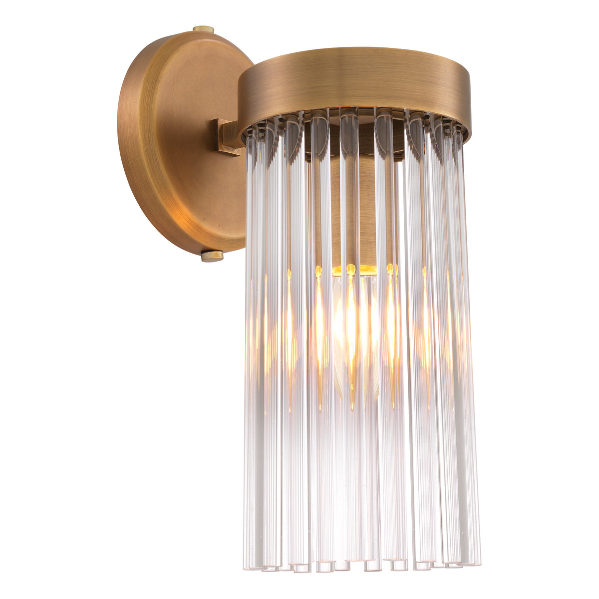 Wall Lamp Carnero antique brass finish by Eichholtz