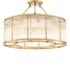 Ceiling Lamp Bernardi L antique brass finish by Eichholtz