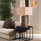Wall Lamp Biltmore antique brass finish light smoke glass by Eichholtz