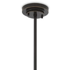 CDJ Chandelier Andromeda bronze highlight finish smoke glass by Eichholtz