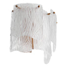 Wall Lamp Asinara clear textured glass by Eichholtz
