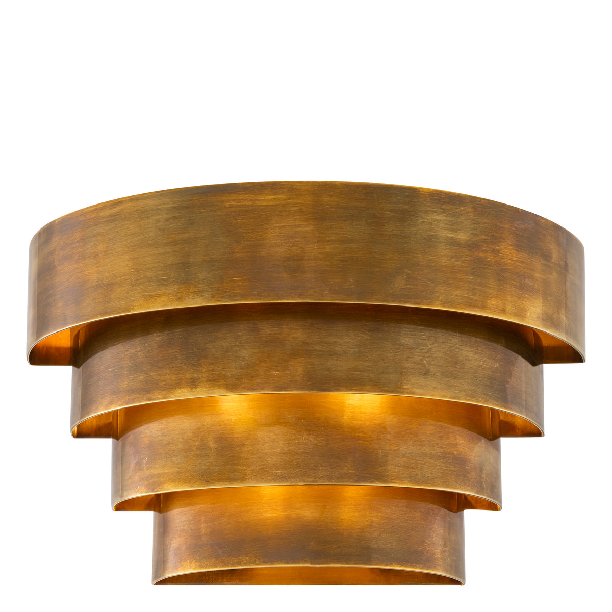 Wall Lamp Rizzi Single vintage brass finish by Eichholtz